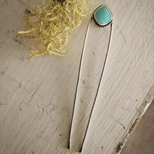 Load image into Gallery viewer, Turquoise Hair Pin no.1
