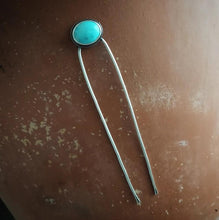 Load image into Gallery viewer, Turquoise Hair Pin no.2
