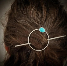 Load image into Gallery viewer, Turquoise Hairpin no.1
