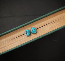 Load image into Gallery viewer, Bluebird Post Earrings no.2
