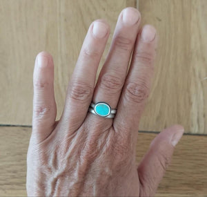 Turquoise Stacking Set Size 7