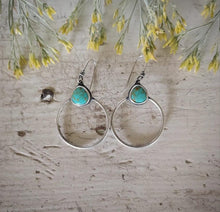 Load image into Gallery viewer, Bluebird Hoops
