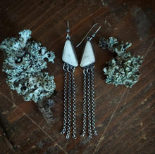 Load image into Gallery viewer, White Buffalo Rain Earrings

