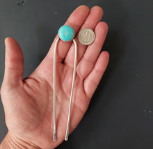 Load image into Gallery viewer, Royston Turquoise Hair Fork

